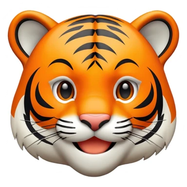 tiger face giving thumbs up for Twitch emote sticker