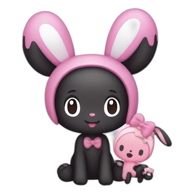 My Melody and Kuromi sticker