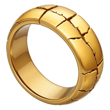 Broken wedding ring  sticker