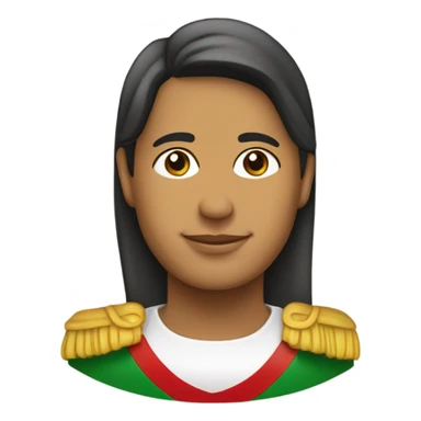 silueta de américa latina  sticker