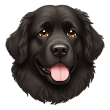 Newfoundland dog sticker