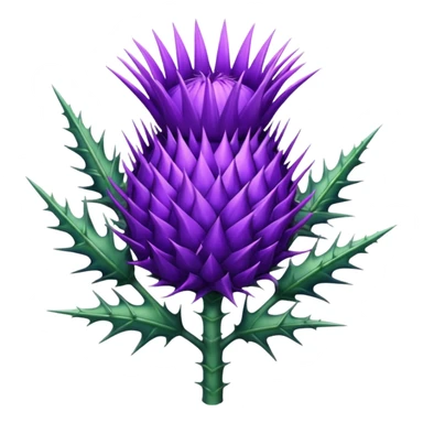thistle sticker