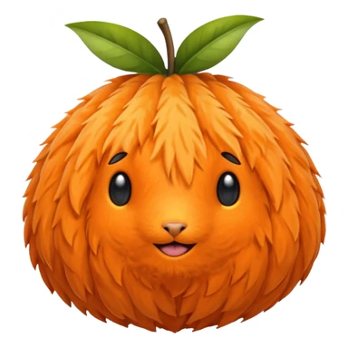 Kapibara fruit cap sticker