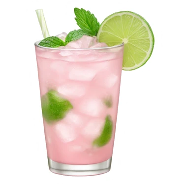 Pastel pink mojito  sticker