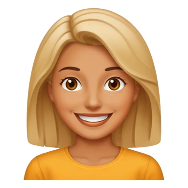 Woman showing her vagina sticker