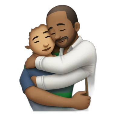 Israel hugs palestine sticker