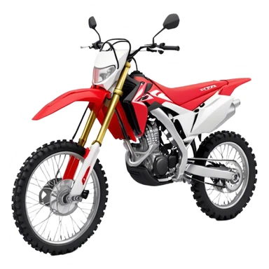 Honda CRF (Dirtbike) - Honda CRF250R (Model Year: 2022) (Iconic colour: Red) sticker