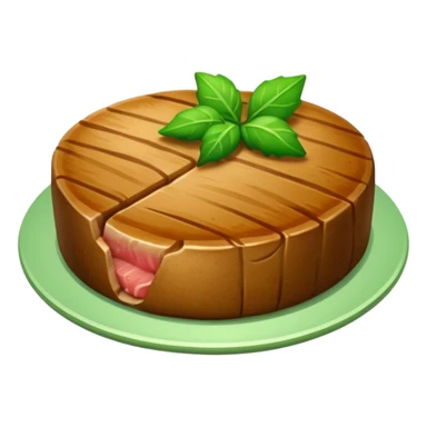 green pork steak sticker