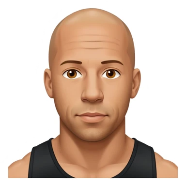 Vin diesel sticker