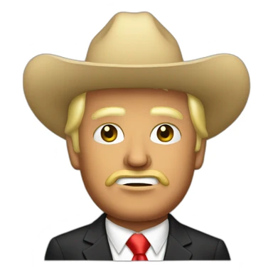 Trump embrasse mexicain sticker