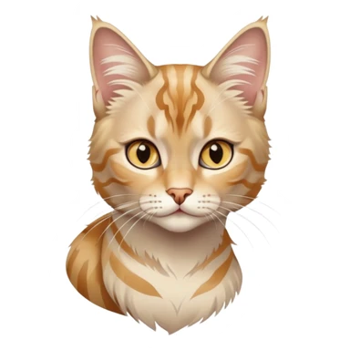 white girl with Golden cropped short hair and tattoos and A white vesta tabby Maine coon cat sticker
