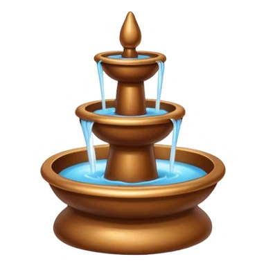 Poop fountain sticker