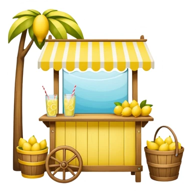 Lemonade stand sticker