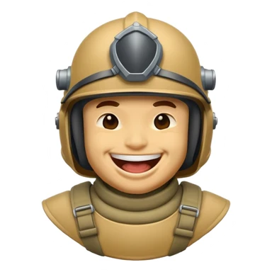 Helldiver laughing sticker