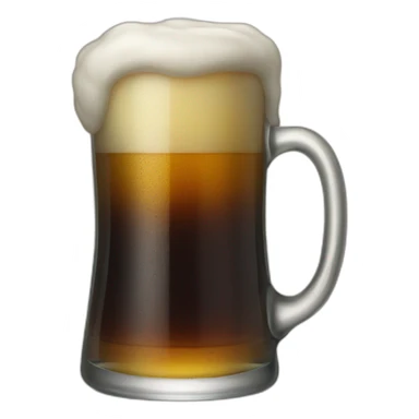 glass of ale sticker