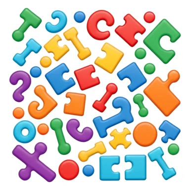 Riddles and puzzles sticker