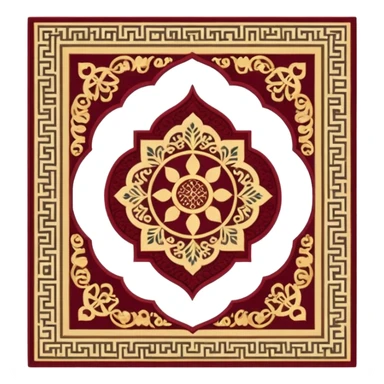 Tapis de prière sticker