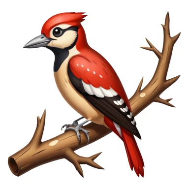 woodpecker sticker