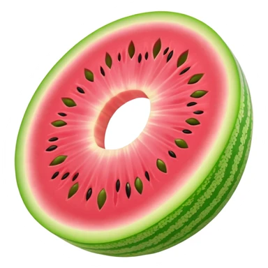 melon slice sticker
