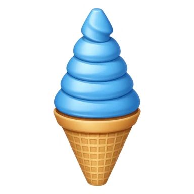 Cono francese blu sticker