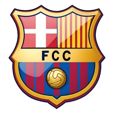 Barcelona FC значок команды sticker