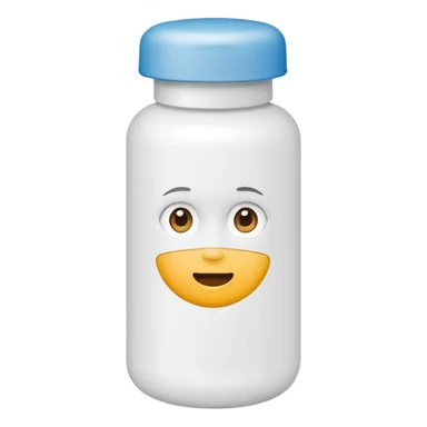 Pill bottle sticker