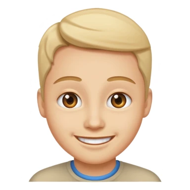 Eye roll smiling sticker