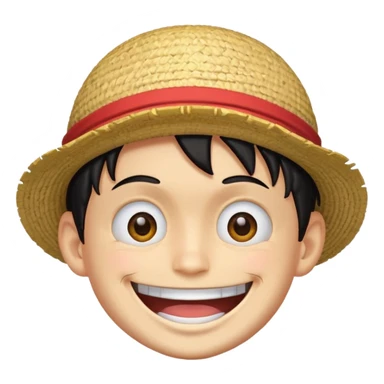 Luffy joyboy emoji sticker