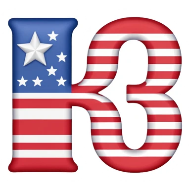 LETTER C USA  sticker