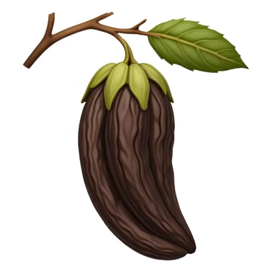 A tonka bean sticker