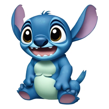 stitch from lilo and stitch  sticker
