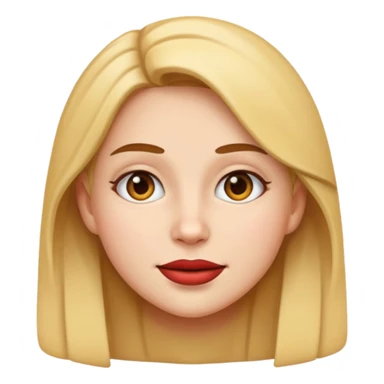 anya forger emoji with a contour sticker
