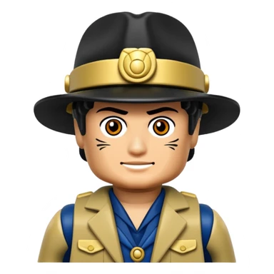 Jotaro Kujo as lego minifigure sticker