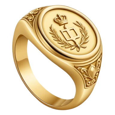 signet ring sticker