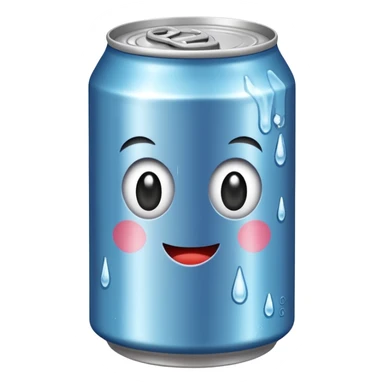 can of soda sticker