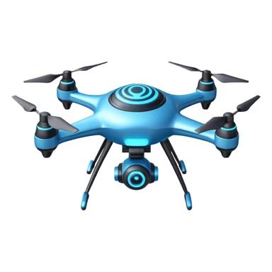 advanced space survey drone object icon, sleek sci-fi drone with holographic scanner, neon blue energy ring, futuristic tech details, 3D cartoon, mobile game icon style, centered, clean background, no text, no watermark
 
 sticker