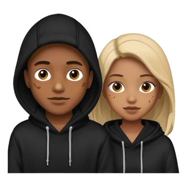 rich hoodied duo sticker