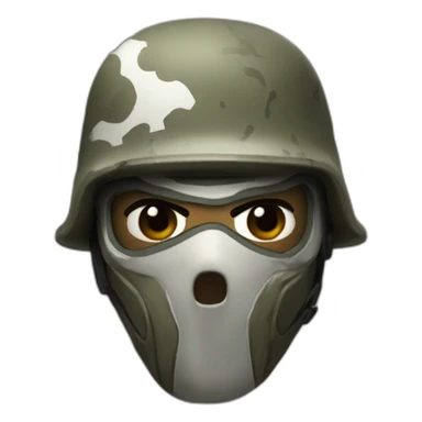 Call of duty skin ghost sticker