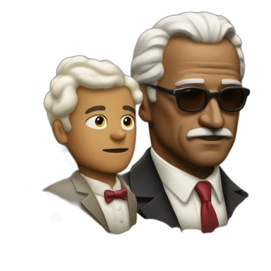 Godfather movie logo  sticker