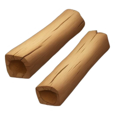 little stick of wood sticker