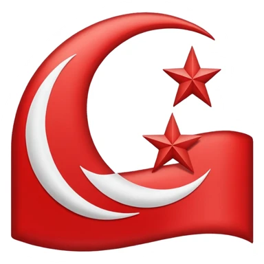 🇹🇷Let it be like this flag, but let the red areas be blue and the white areas remain white. sticker