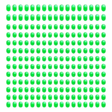 matrix green binary sticker
