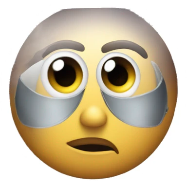 Car staring into soul sticker