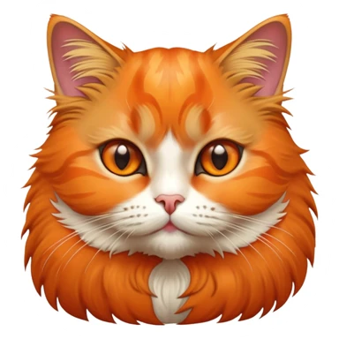 mandarin cat sticker