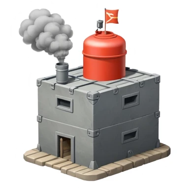 Emojis to fit in with the game hell let loose - garrisons, outposts, smoke, tanks, supply drops, airheads sticker