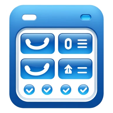 app interface window with drag-and-drop elements sticker