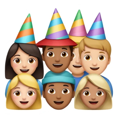 🤩+🥳+😊+🤬+🤗 sticker