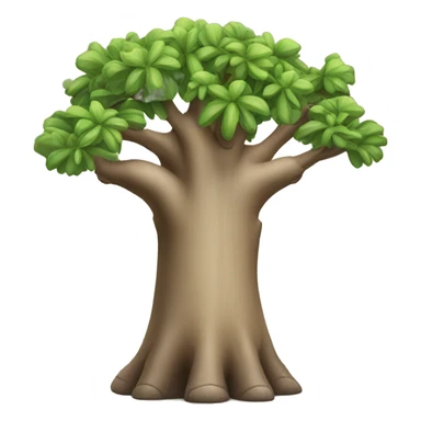 Baobab tree sticker