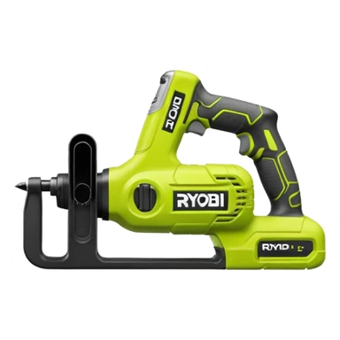 RYOBI ONE+ 18V Cordless Reciprocating saw battery  sticker