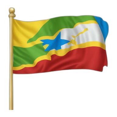 Drapeau République démocratique du Congo actue sticker